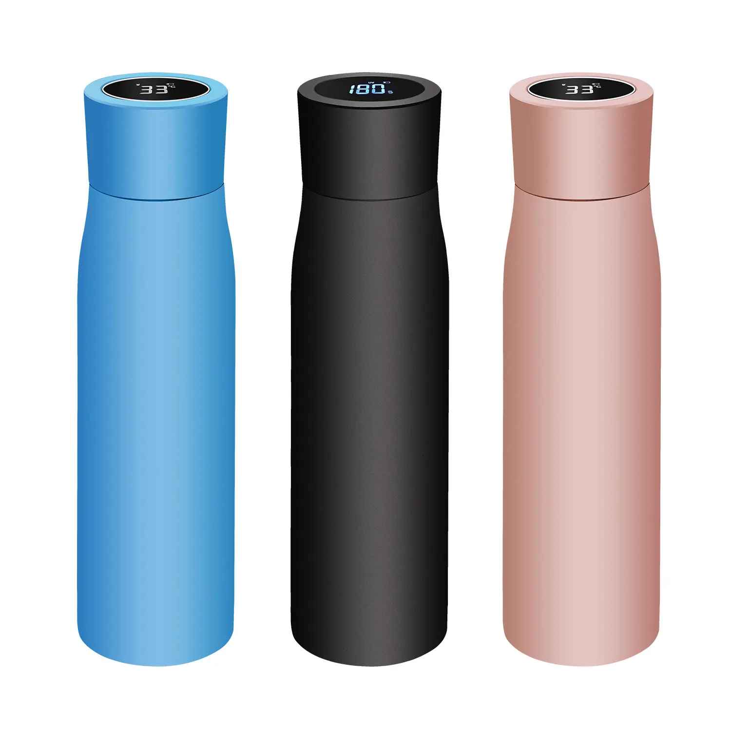 UV Portable Stainless steel Smart Insulation water bottle UV Self Cleaning Water Bottle