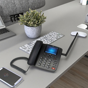 <span class=keywords><strong>Bureau</strong></span> à domicile Table d'enregistrement d'appels Téléphone 3.5 \ "Transfert d'appel Type-C USB 2.4 \" WiFi Hotspot 3G <span class=keywords><strong>GSM</strong></span> Téléphone sans fil - Product Image 2