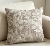 Viscose/Coton/Polyester Chenille Jacquard Floral - Motifs Délicats, Tissage de Précision, Élégant et Pratique