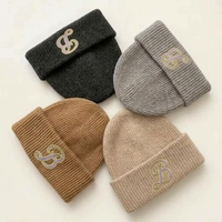Bonnet en cachemire et laine mérinos, fabricant en gros de bonnets chauds, chapeaux personnalisés, bonnet 100% laine mérinos