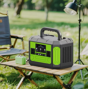 Portable 500W <b>Mobile</b> <b>Battery</b> Backup Power Station Outdoor Solar Energy Storage Supply With Flashlight & Jump Features 500 500W L - Product Image 5