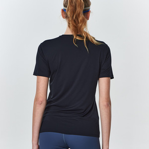 T-<span class=keywords><strong>shirt</strong></span> de <span class=keywords><strong>sport</strong></span> personnalisé pour hommes et femmes, manches courtes, col rond, antibactérien 7A, séchage rapide, respirant, pour la course à pied et le fitness - Product Image 4