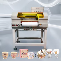 XINCAIJET HD3200 A3 Printer DTF UV Ink LED Flatbed Otomatis Penuh Baru Mesin Roll-to-Roll Multiwarna Baja 1 Tahun Garansi