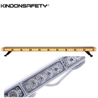 Barra de luz estroboscópica blanca LED de emergencia de 50 pulgadas Barra de luces de techo de camión de advertencia intermitente 12V con 86 LED TBD6828B