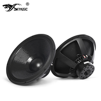 Subwoofer Profesional Activo de 18 Pulgadas, 1200W, Neodimio, Cardioide, para Sistemas de Sonido en Conciertos y Giras