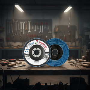 Disque à lamelles Fervi Smartflex 115 mm sans fer abrasif pour ponçage du métal - Product Image 2