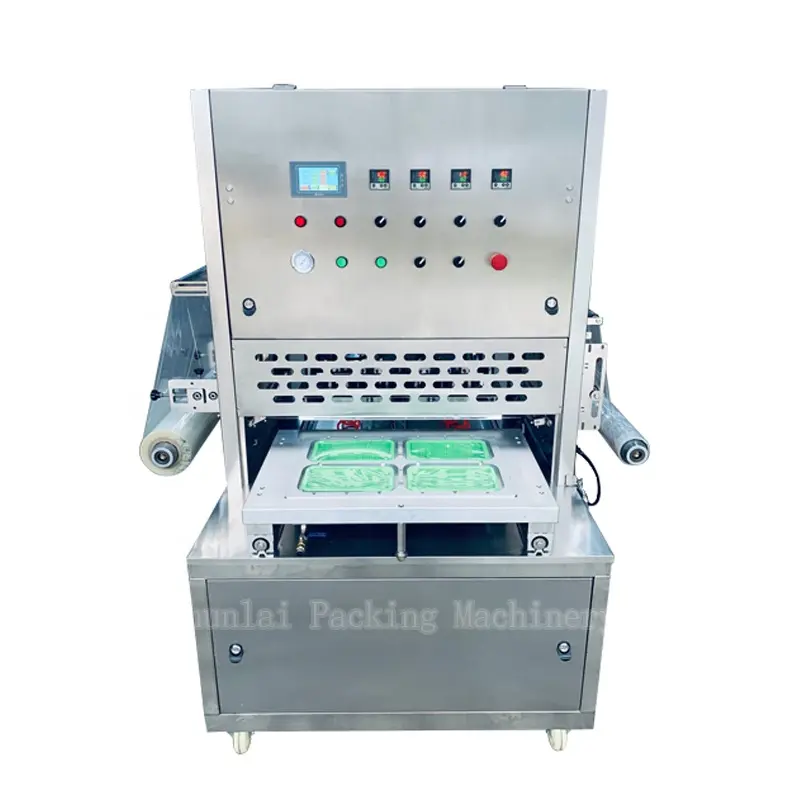 Stainless Steel Vacuum Inflatable Packaging Machine For Sweet Potato And Mango