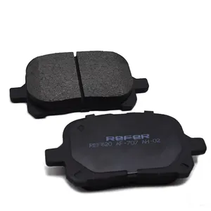 Atacado Auto Carbono Brake Pad D707 04465-20550/04465-33230 GDB3152 para Toyota SOLARA Carro Semi Metálico Brake Pad Fabricante