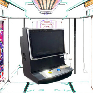 23,6 Zoll Tisch-Münzschieber-Spielautomat Bartop Arcade-Gehäuse mit Touchscreen für Unterhaltungszentren - Product Image 3