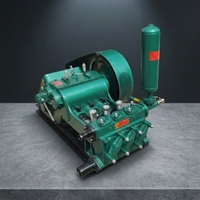 Pompe à boue alternative légère BW80-3 à entraînement électrique pour l'échantillonnage géologique, l'étude des sols et les mini-plateformes d'exploration