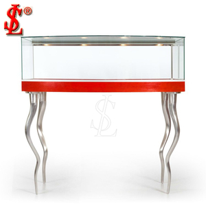 Comptoir de présentation de bijoux <span class=keywords><strong>Pandora</strong></span> pour la vente au détail, éclairage LED, verre trempé écologique, design personnalisable pour les bijouteries - Product Image 2