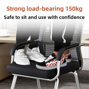 Silla de Oficina para el Hogar, Cómoda Silla de <span class=keywords><strong>Escritorio</strong></span> para Computadora, para Sala de Conferencias, Dormitorio, Aula, Asiento de Mahjong, Cómodo para Sentarse con Respaldo - Product Image 4