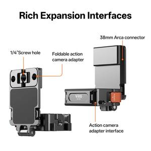 Support magnétique VRIG pour caméra d'<span class=keywords><strong>action</strong></span> Osmo Pocket 3 - Ventouse réglable en aluminium durable et fixation de bureau - Product Image 3