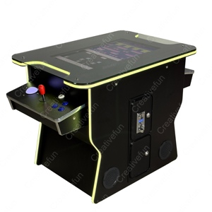 Bán Hot 27-Inch <span class=keywords><strong>LCD</strong></span> 3000-Trong-1 Đa Chức Năng Đồng Cu-Hoạt Động Ngồi Xuống Arcade Trò Chơi Máy Với Trackball Cho 2 Người Chơi - Product Image 3