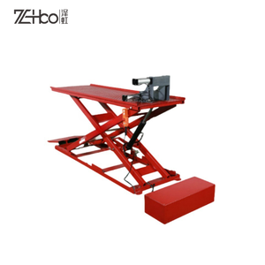 1000kg Hydraulische Pneumatische Motorfiets Heftafel Schaarlift voor het Heffen van Motorfietsen & Auto's, Max. Hoogte 1200mm, Hot Sale - Product Image 3