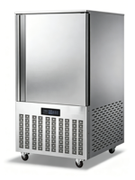 Congélateur rapide commercial en acier inoxydable avec roulettes, armoire de congélation à basse température pour aliments et fruits de mer