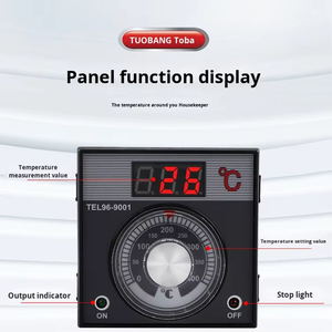 Kỹ thuật số hiển thị nhiệt độ điều khiển chuyển đổi TEL96-9001 AC220V/380V phổ cơ khí Knob điều chỉnh nhiệt - Product Image 5