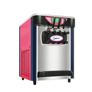 Дешевая машина для производства мягкого мороженого 18-20 л/ч, коммерческая машина для производства мягкого мороженого, закусочная машина