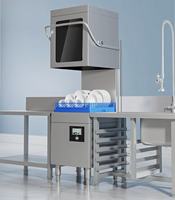 Chariot de service autonome à hotte extractrice 1000W AC 110-240V pour restaurants et hôtels