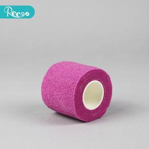 <span class=keywords><strong>Fournisseur</strong></span> chinois de consommables médicaux certifié CE, bandage élastique cohésif imprimé multicolore en non-tissé 95% + 5% Spandex pour le sport - Product Image 4