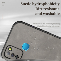 Étui de téléphone en cuir PU pour Infinix Smart 5 Global, bordure souple en TPU, coque arrière rigide en PC avec protection de l'appareil photo