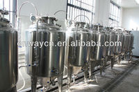 Prix d'usine Réservoir de fermentation de bière en acier inoxydable avec enveloppe 500L 800L 1000L 2000L 3000L 5000L 10000L Équipement de brassage de bière