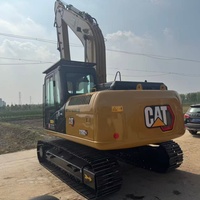 Excavatrice sur chenilles d'occasion CAT 315D2 GC de 15 tonnes pour la construction de pipelines, personnalisation des accessoires
