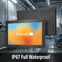 INNODA Écran tactile capacitif industriel Android de 21,5 pouces, entièrement étanche IP67, à montage mural, pour passerelle IoT intelligente