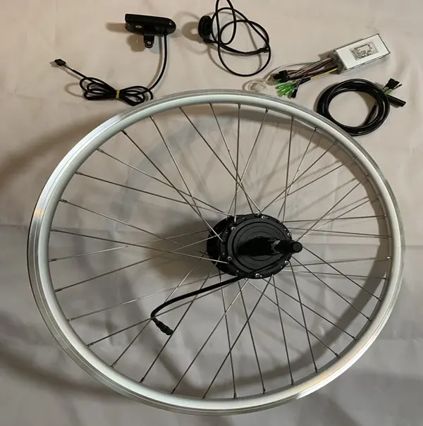 Venta caliente! Alta calidad EN15194 CE/EMC aprobado 26 pulgadas/28 pulgadas cassette hub motor e-kit de bicicleta de 36v 250w para MTB