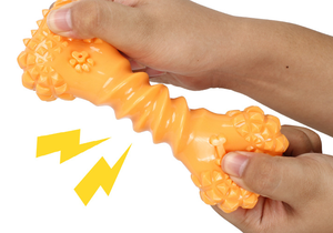 Giocattolo per Cani in <span class=keywords><strong>TPR</strong></span> Resistente ai Morsi con Suono, per Pulizia Denti e Interazione - Product Image 6