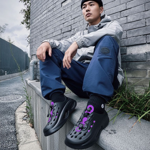 Sandali Sportivi Personalizzati in EVA con Graffiti, Ciabatte a Piedi Nudi ad Asciugatura Rapida, Scarpe da Spiaggia <span class=keywords><strong>per</strong></span> Uomo - Product Image 2