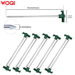 Piquets et butées en alliage d'aluminium WOQI pour le camping et la randonnée en famille - Product Image 6