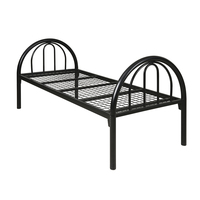 Pas cher Maison Travailleur Modulaire Fer Maille Grille En Métal Forgé Cadre de Lit Lit Simple Base