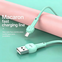 Cable de Carga Rápida USB de Alta Calidad de 5A y 100W con Revestimiento de TPE, Cable Tipo C para Dispositivos Android y Apple iOS