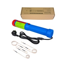 Pemanas Induksi Tanpa Api 1500W 110V 220V Desain Lampu Kerja LED Dengan Aksesori Koil yang Dapat Ditukar Untuk Akses Ruang Mesin yang Sempit