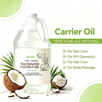 Minyak Kelapa Fraksinasi Multiguna Cair MCT untuk Pijat, Perawatan Kulit, Pembuatan Sabun, Aromaterapi, DIY, Basis Kecantikan, Grosir