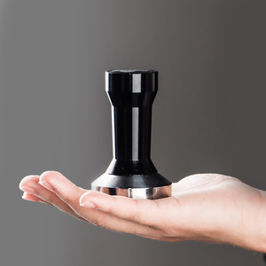 L-Beans - Prensador de café de acero inoxidable 304, base plana de 51/58 mm, para accesorios de máquina de espresso - Product Image 2