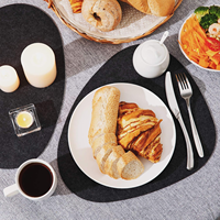 Porte-ustensiles pliables en feutre de laine premium de 3 mm d'épaisseur, écologiques, accessoires de cuisine, décoration intérieure