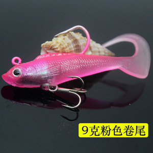 Appât souple de poisson artificiel de 80mm enveloppé de plomb nouveau leurre bionique bionique pour la pêche en mer perche usine en gros - Product Image 5