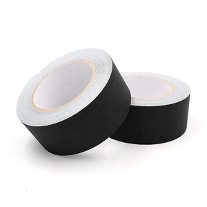 <span class=keywords><strong>2</strong></span> <span class=keywords><strong>pulgadas</strong></span> logotipo personalizado impreso bajo brillo acabado mate tela respaldo negro blanco vinilo gaffers <span class=keywords><strong>cinta</strong></span> gaffer <span class=keywords><strong>cinta</strong></span> para vídeo y película - Product Image 3