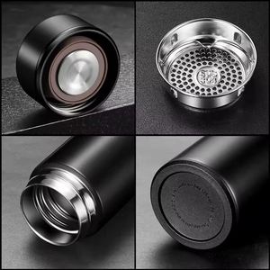 500ml Double Wall Insulated Stainless Steel Vacuum <b>Flasks</b> Custom Logo Digital Smart Water Bottle With Led Temperature Display - Product Image 3