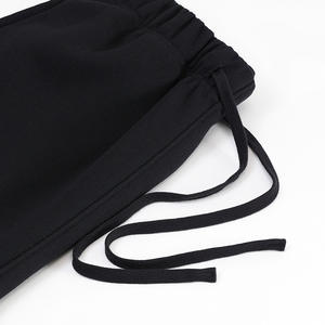 High Quality Blank Streetwear 405g Cotton <b>Men</b> Wide Leg Flared Jogging Casual Pants - Product Image 2