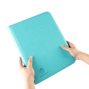 Custom Logo 12 Pocket Trading Filing Holo Leather Card Products A3 A4 <strong>A5</strong> A6 Ring <strong>Binder</strong> - Product Image 6