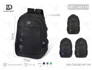 Zaino casual da uomo in poliestere con chiusura a cerniera e tasca interna per uso quotidiano - Product Image 1