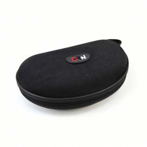 Étui de transport pratique pour lunettes, étanche en EVA, rembourré pour lunettes de soleil, étui de rangement pour lunettes, sac de voyage protecteur en nylon pour l'extérieur - Product Image 1