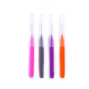 Brosse à dents jetable cure-dents brosse dentaire interdentaire cils sourcils levage brosses de stratification Spoolies - Product Image 1