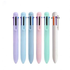 Bolígrafo de Plástico ABS Novedoso y Bonito 6 en 1 con Colores Variados, Personalizable con Logotipo Impreso, para Regalo de Papelería Estudiantil - Product Image 1