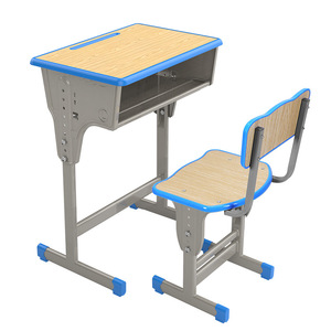 Escritorios y sillas duraderos y modernos de metal para estudiantes para escuelas primarias y secundarias <span class=keywords><strong>Suite</strong></span> de aprendizaje para niños para clases de tutoría - Product Image 3