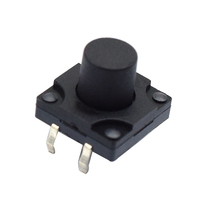 TS1295 étanche IP67 12x12mm interrupteur tactile dip micro bouton poussoir interrupteur tactile 4 broches personnalisable
