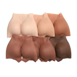 Falsche Assen 2 cm Silikon gepolsterte Hüften Po-Lifter-Hosen offener Schritt sissy Po-Verstärker großer Po Silizium-Shaping-Unterwäsche - Product Image 3